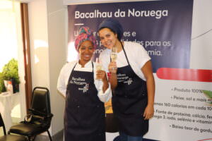 As grandes campeãs: a primeira colocada Natália Rodrigues de Jesus (à direita) e a segunda, Alessandra de Araújo Vieira (à esquerda).
